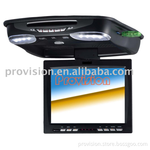 10.4" Roof mounted car DVD with DVD/TV/VGA/IR/FM/USB/SD+ antenna